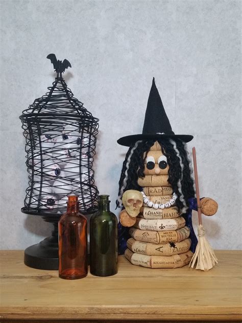 Witch figurine for home